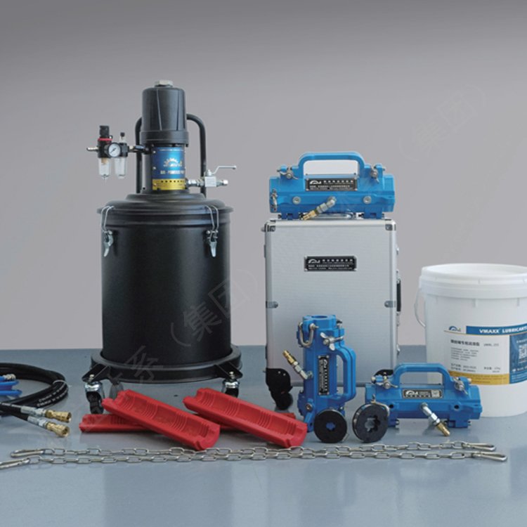vmaxx vwh 重型鋼絲繩自動清潔潤滑裝置 氣動注油機 鋼索加油器